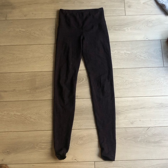 Old Navy Tall Legging - purple with stripes - small tall - Picture 1 of 3